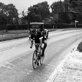 The loneliness of the long-distance cyclist: Tommy digs in to another day in the saddle