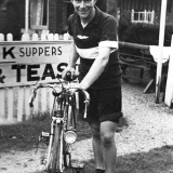 Tommy looking in a relaxed mood after tea-break